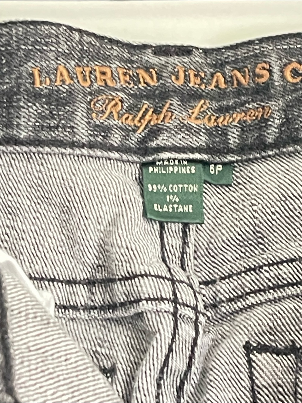 Ralph Lauren Gray High-Rise Women’s Jeans